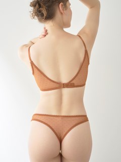 LILY BROWN Lingerie/【LILY BROWN Lingerie】バイカラーレース ソング/ショーツ